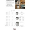 Электрическая печь SAWO NORDEX NRX-90NB-Z (9 кВт, встроенный пульт, внутри оцинковка, снаружи нержавейка)